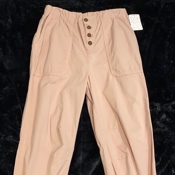 Free People Cadet Pull On Joggers Pants. L - Picture 3 of 11
